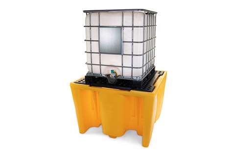 Qubb - Spillpallet for 1 IBC tank - 1100l - with grid - not for DE/AT  Qubb - Spillpallet for 1 IBC tank - 1100l - with grid - not for DE/AT