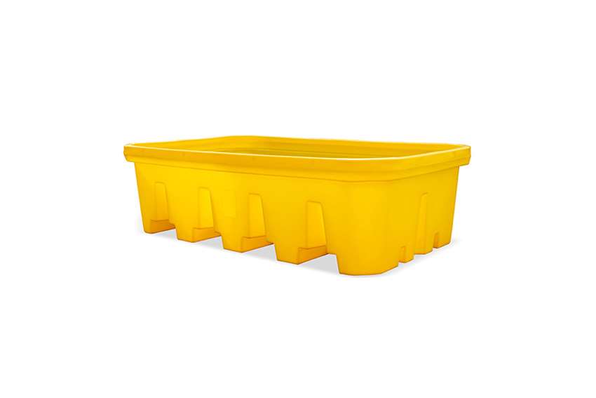 Qubb - Leak tray for under racking - 1100l - 2165x1300x575mm