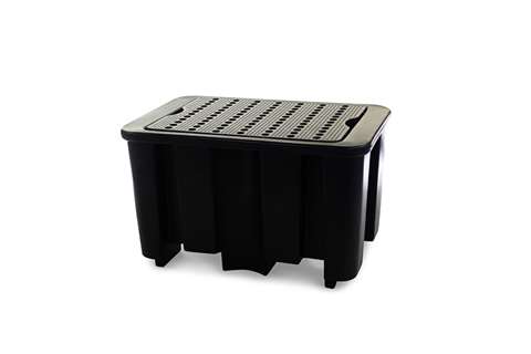 Qubb - Spillpallet - 1 drum - 230l - with grid - only for DE/AT  Qubb - Spillpallet - 1 drum - 230l - with grid - only for DE/AT