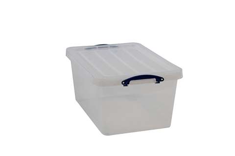 Transparent box incl lid 61l 680x440x310mm