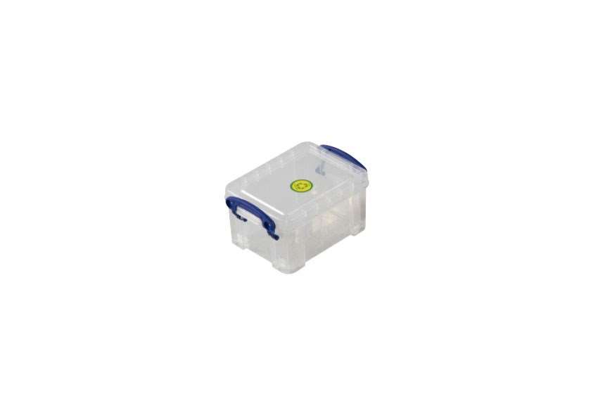 Rub Box Really Useful Box - Transparent box 0,30L stackable on included lid