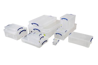 Transparante RUB-boxen met deksel