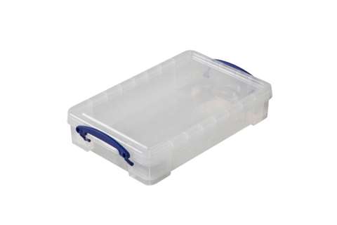 Transparent box lid included 395x255x88mm - 4l (a4)