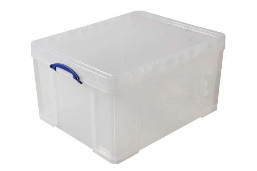 Rub Box Really Useful Box - Transparent box 145l stackable on included lid