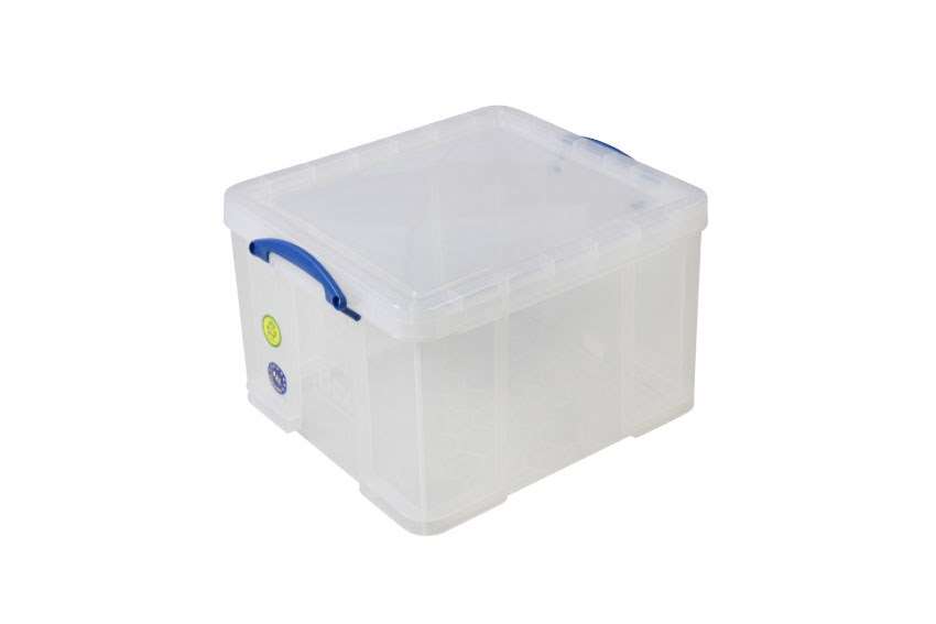 Rub Box Really Useful Box - Transparent box 42l stackable on included lid