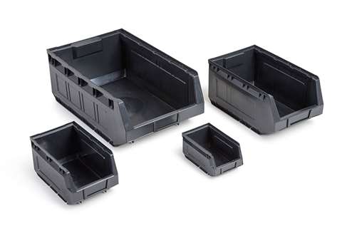 Small parts bin - series 2000 165x103x83mm - recycled black
