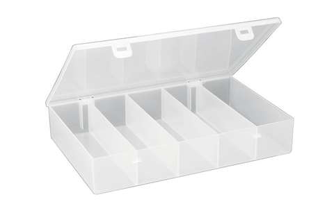 Organizer with fixed compartments (5) 188x268x50 mm - series 5000