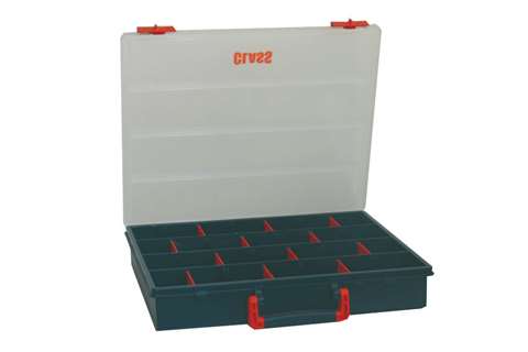 Organizer with 12 removable separators 340x400x70 mm - series 5000