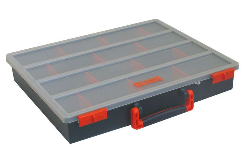 Boîte à outils portable empilable combinée, boîte de rangement de