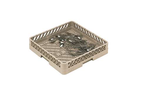 Dishwasher rack - small perforations 