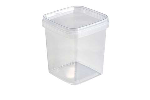 Superfos - Pot 195x195mm - 5000ml - excl. lid - serie Unipak square  Superfos - Pot 195x195mm - 5000ml - excl. lid - serie Unipak square