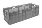 Stacking crate - 180 l - multi 1190x490x370 mm - perforated sides
