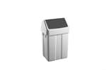 Waste bin with hinged lid 12l 250x200x400mm
