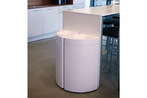 Probbax - Modular fire-resistant container - 36l - 1/4 circle  Probbax - Modular fire-resistant container - 36l - 1/4 circle