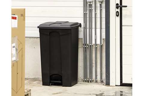 Probbax - Rectangular step-on waste bin 90l - 500x412x820mm  Probbax - Rectangular step-on waste bin 90l - 500x412x820mm