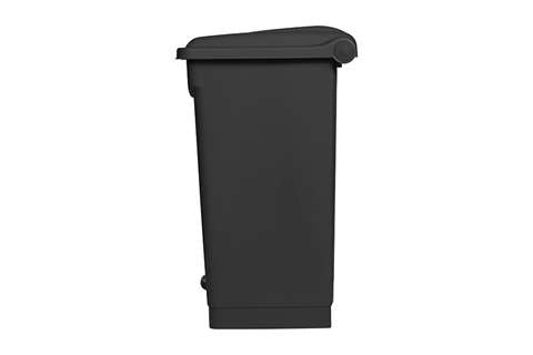 Probbax - Rectangular step-on waste bin 70l - 495x412x673mm - 50% recycled  Probbax - Rectangular step-on waste bin 70l - 495x412x673mm - 50% recycled