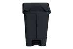 Probbax - Rectangular pedal bin 60L - double inner bucket - 520x470x590mm 
