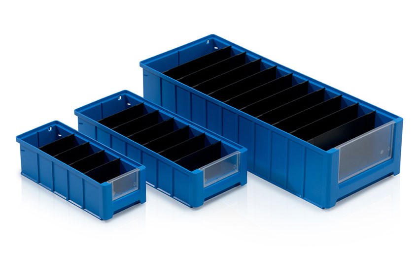 Shelf trays Blue Box