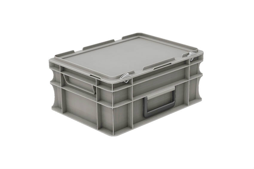 Euro - Crates with lid &amp; handle