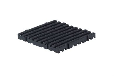 Anti-slip vloertegels in kunststof
