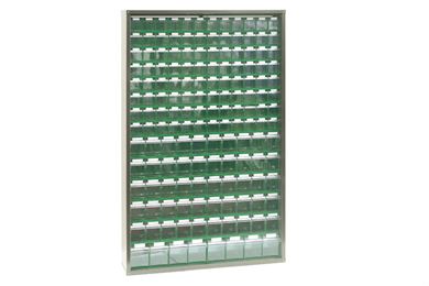 Kasten met kantelbakmodules