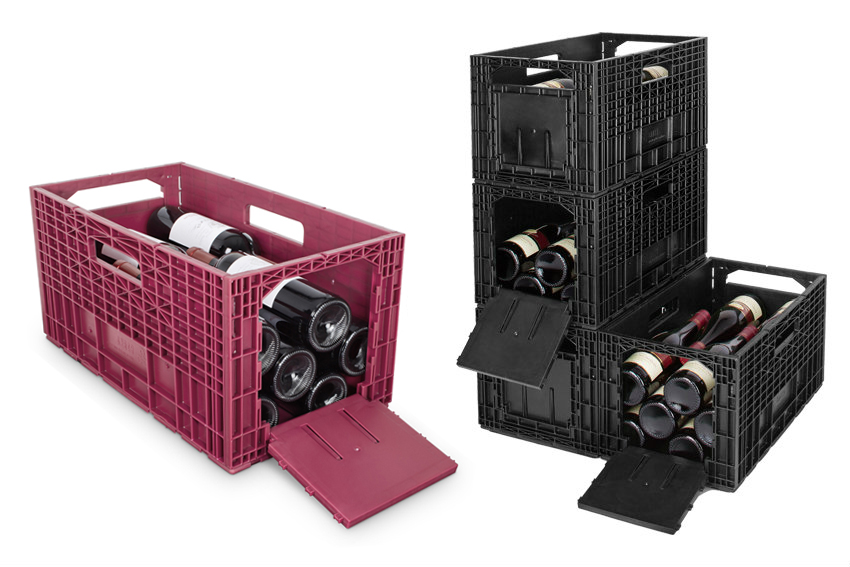 WineBox Plastic crates for wines Food Catering