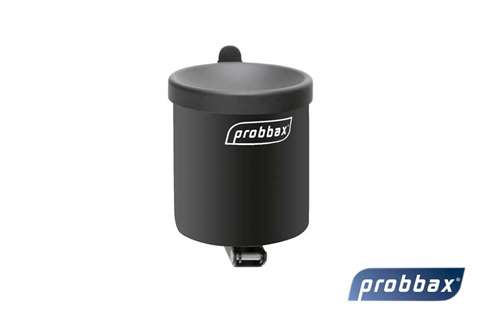 Round wall-mounted ashtray 0,5 l - up to 150 butts