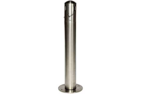 Stand alone ashtray - 5l - 1500 butts - ø 310 x 980mm