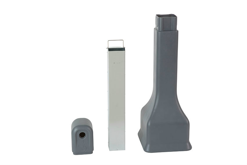 Aschenbecher/säule - 305x305x980mm 