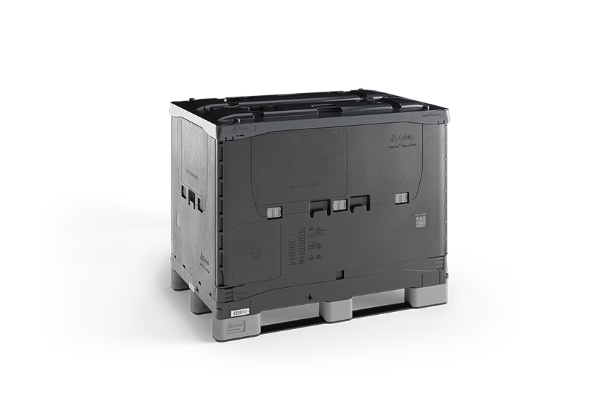 Basefold 708l – 1210x811x988mm – 3 Latten – inkl. Deckel – 2 Klapptüren 