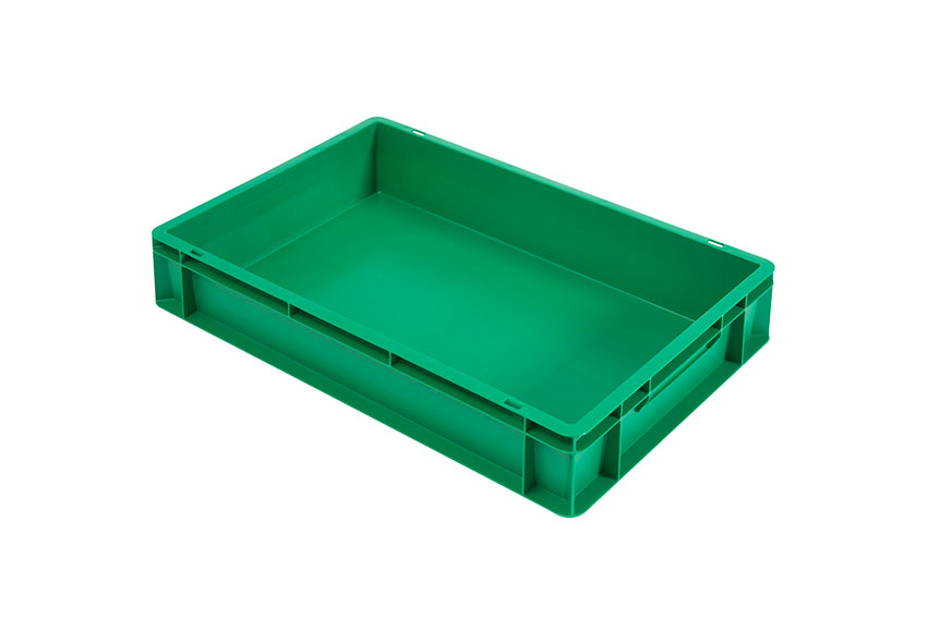 EN Stacking bin Budget Color 20l - 600x400x120mm - closed sides and bottom 
