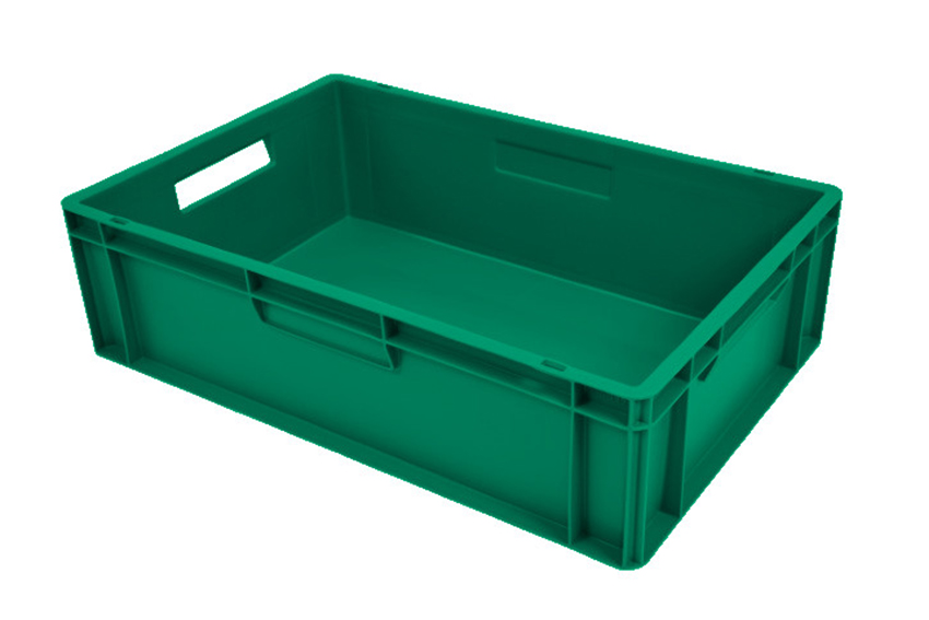 EN Stacking bin Budget Color 30l - 600x400x170mm - closed sides and bottom 
