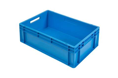 EN-Stapelbehälter Budget Color 42l - 600x400x220mm - geschlossene Wände und Boden