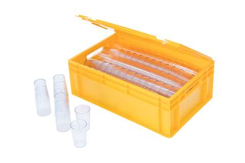 Transportbox für Mehrwegbecher - 600x400x220mm