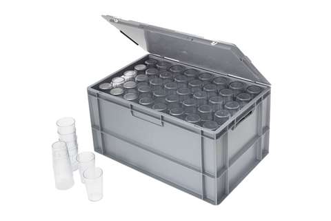 Transportbox für Mehrwegbecher - 600x400x320mm
