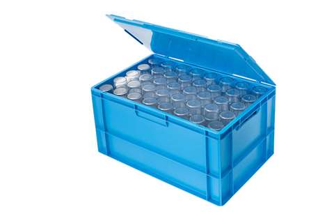 Transportbox für Mehrwegbecher - 600x400x320mm