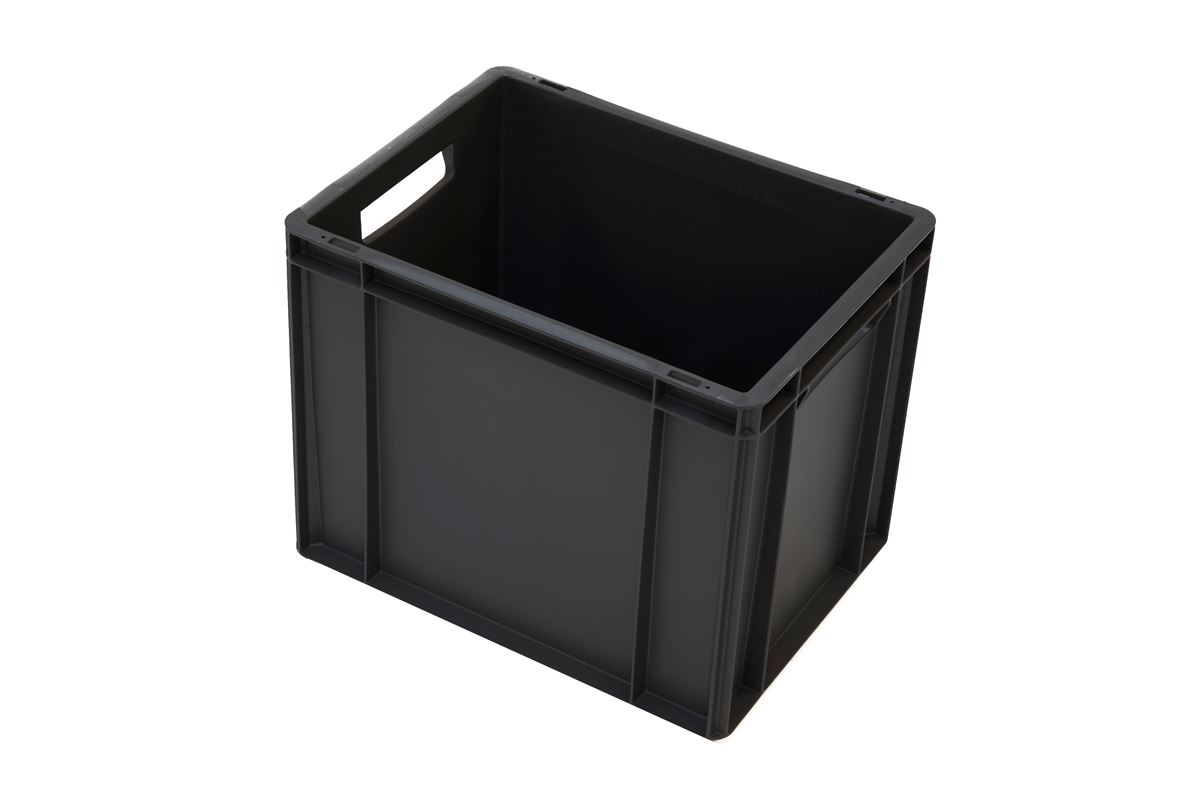 EN-Stapelbehälter Budget Recycled 30l - 400x300x325mm - geschlossene Wände und Boden 