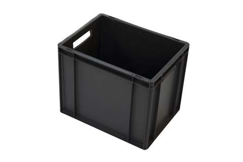 EN Stacking bin Budget Recycled 30l - 400x300x325mm - closed sides and bottom
