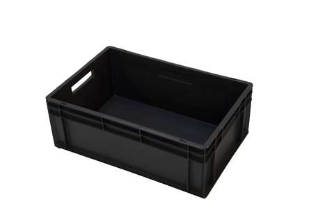 EN-Stapelbehälter Budget Recycled 42l - 600x400x220mm - geschlossene Wände und Boden