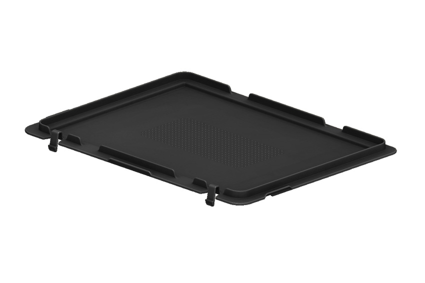 EN Hinged lid Budget Recycled - 400x300x19mm 