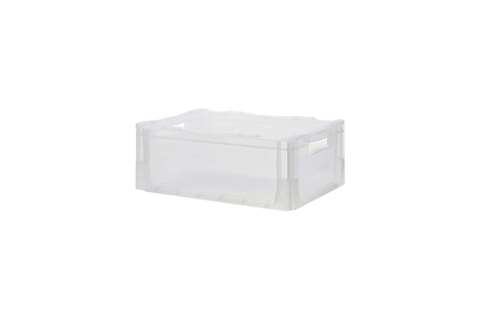 EN Stapelbak Budget Crystal 11l - 400x300x125mm - gesloten wanden en versterkte gesloten bodem