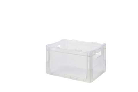 EN Stapelbak Budget Crystal 21l - 400x300x225mm - gesloten wanden en versterkte gesloten bodem