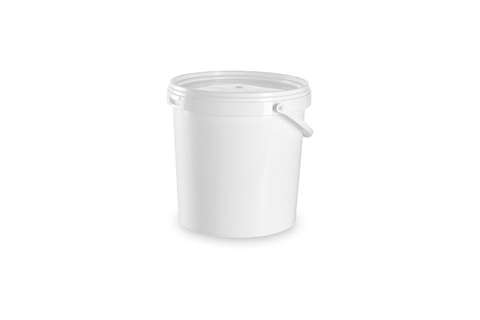 Eimer 11,1l - Un - Kunststoffgriff - Deckel Inkl.