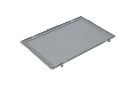 EN Couvercle à charniere Budget Grey - 600x400x16mm