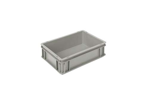 EN Stapelbak Classic 10l - 400x300x120mm - gesloten wanden en bodem - gesloten handvaten