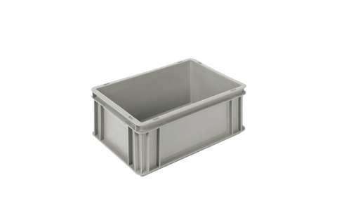 EN-Stapelbehälter Classic 15l - 400x300x170mm - geschlossene Wände und Boden - geschl. Griffe