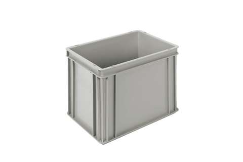 EN Stapelbak Classic 29l - 400x300x320mm - gesloten wanden en bodem - gesloten handvaten