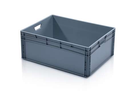 EN Bac gerbable Classic 133l - 800x600x320mm - parois fermés et fond fermé renforcé