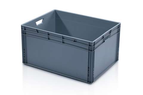 EN Bac gerbable Classic 177l - 800x600x420mm - parois fermés et fond fermé renforcé
