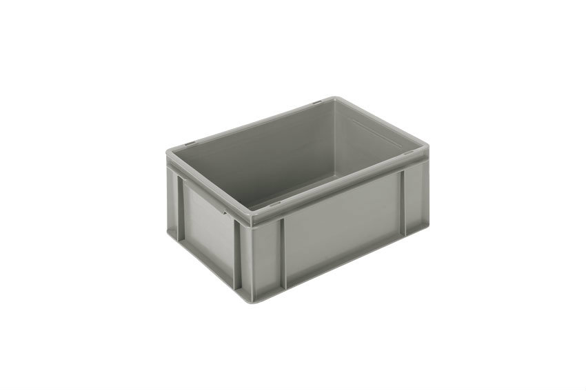 EN Stacking bin Classic 16l - 400x300x170mm - closed sides and bottom - closed handles 
